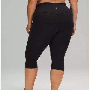 Lululemon Align High Rise Crop 17”. Size 18